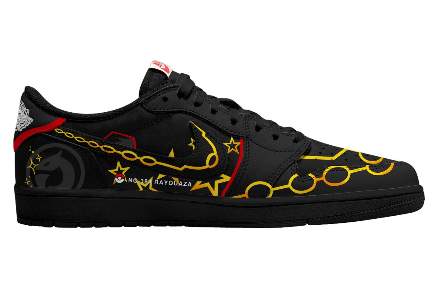 Shiny Rayquaza V.1 Custom TS Low Sneakers