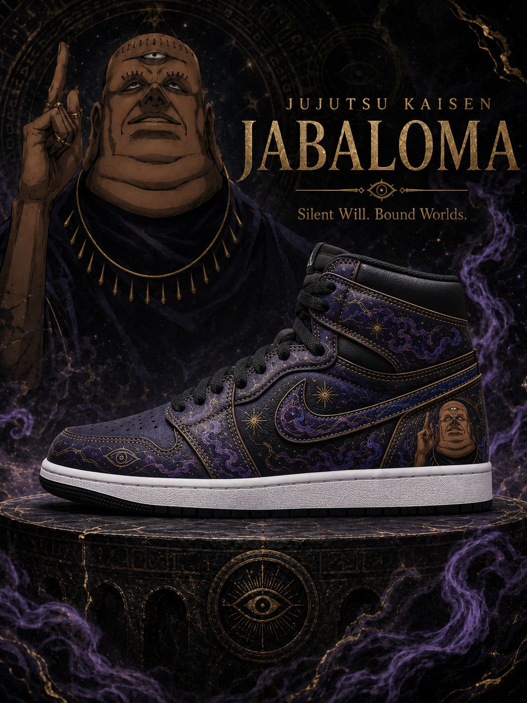 Jabaloma V.1 Custom High-Top Sneakers