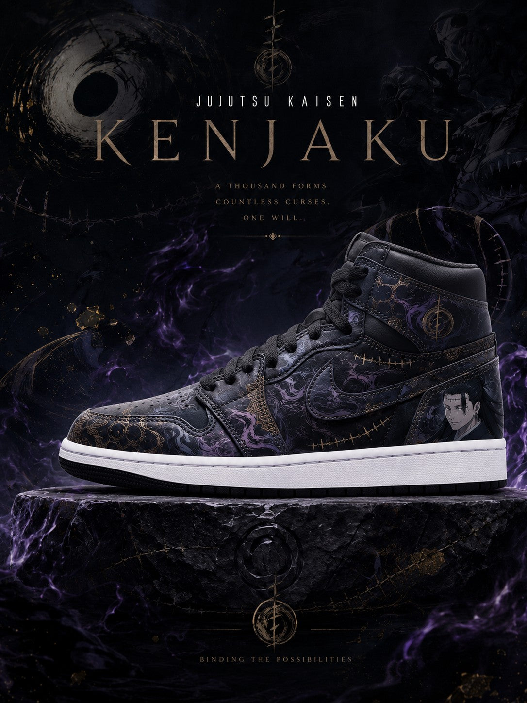 Kenjaku V.1 Custom High-Top Sneakers