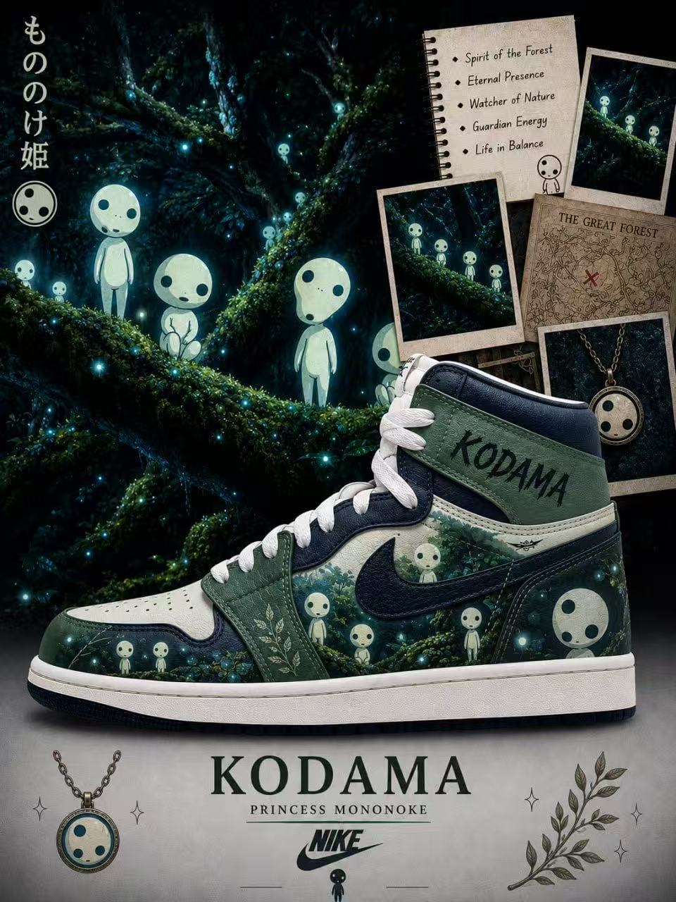 Kodama V.1 Custom High-Top Sneakers