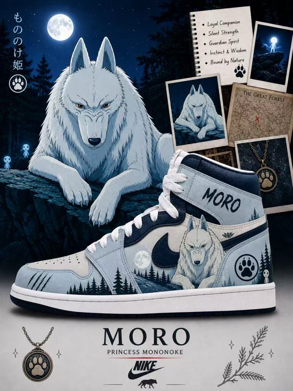 Moro V.1 Custom High-Top Sneakers