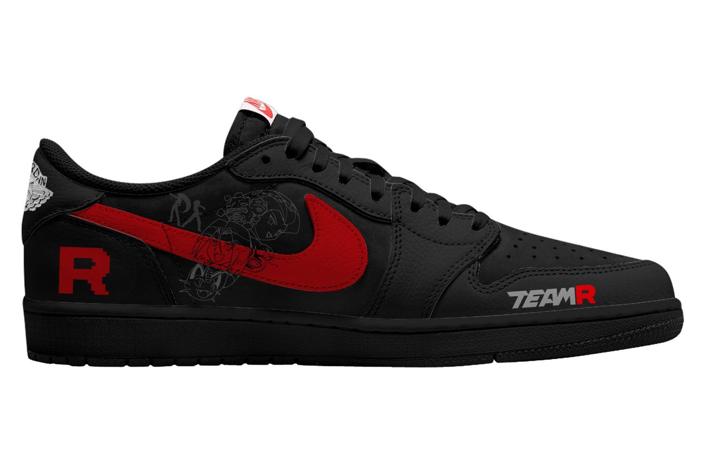 Team Rocket V.1 Custom TS Low Sneakers