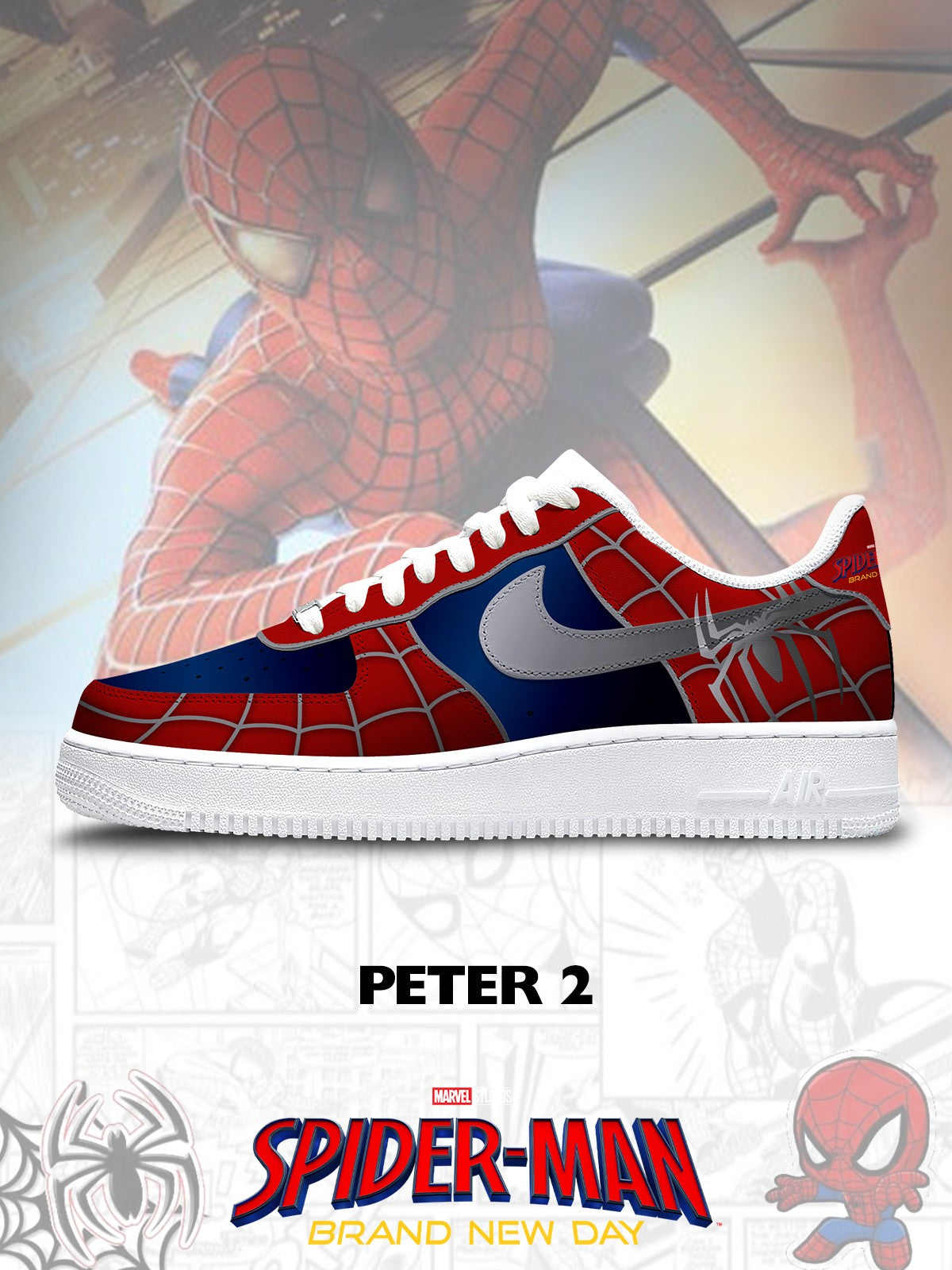 Peter V.9 Custom Air-Style Sneakers