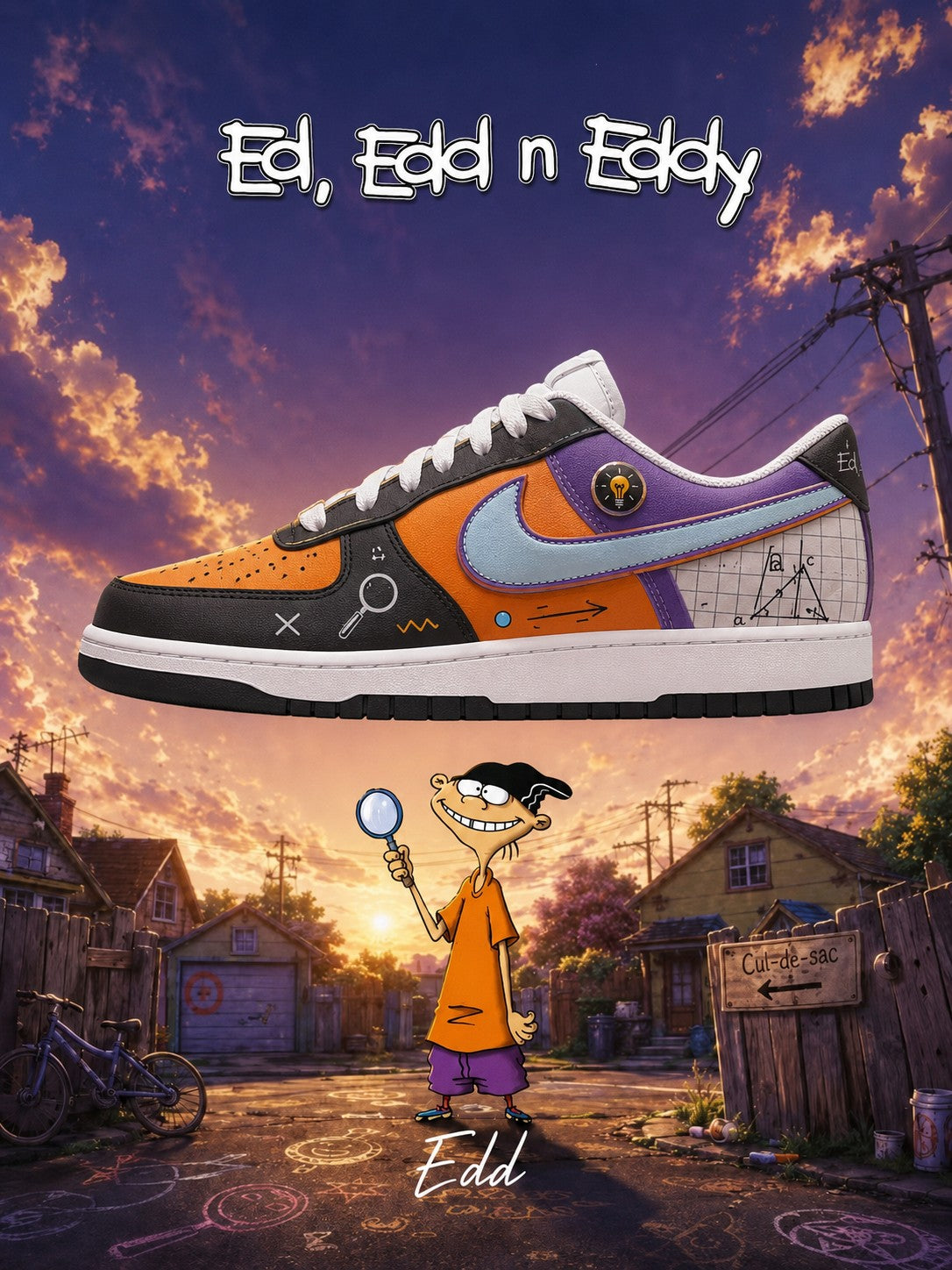 Edd V.1 Custom SB-Style Sneakers