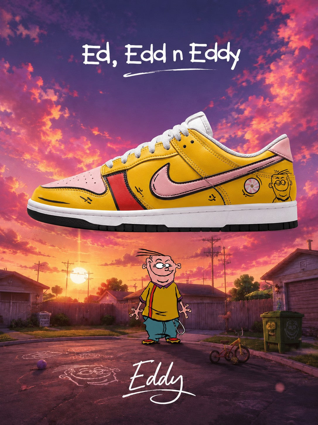 Eddy V.1 Custom SB-Style Sneakers