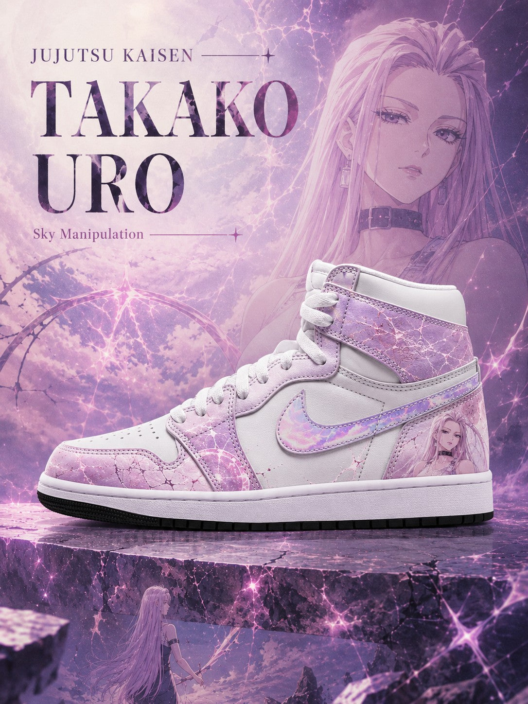 Takako Uro V.2 Custom High-Top Sneakers