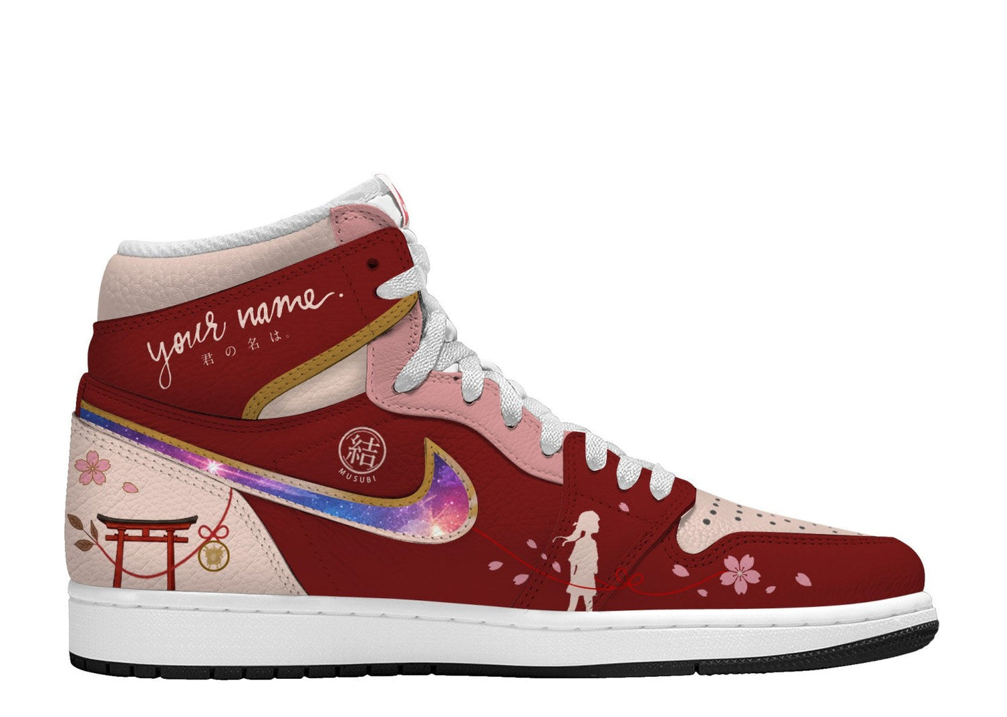 Mitsuha Miyamizu V.2 Custom TS High Sneakers
