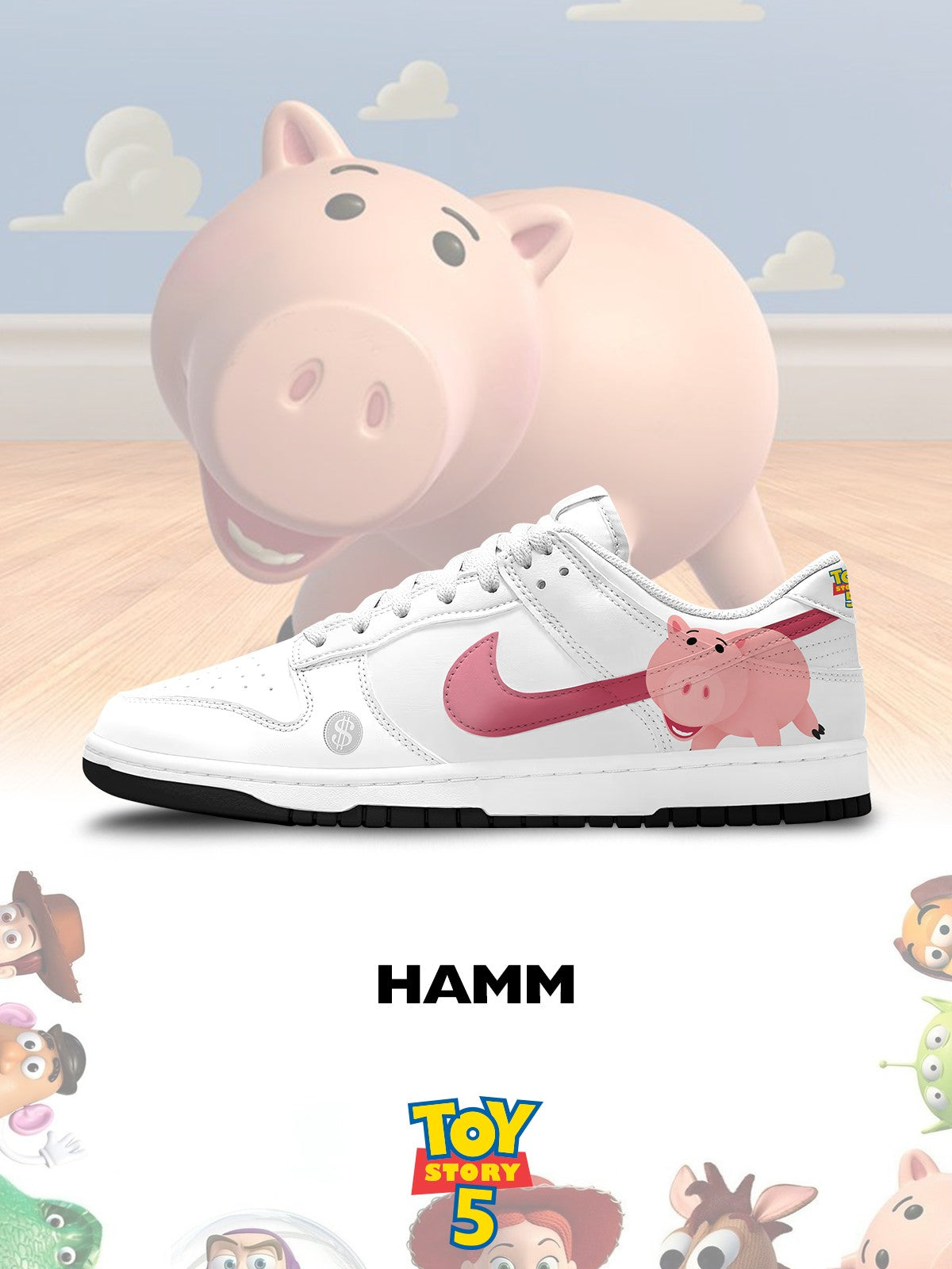 Hamm V.1 Custom SB-Style Sneakers