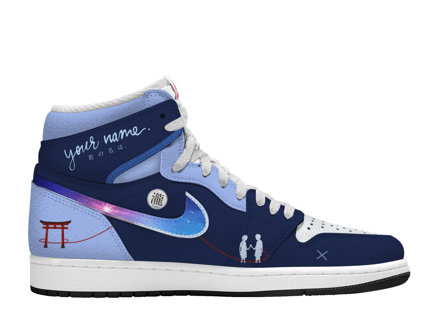 Taki Tachibana V.2 Custom TS High Sneakers