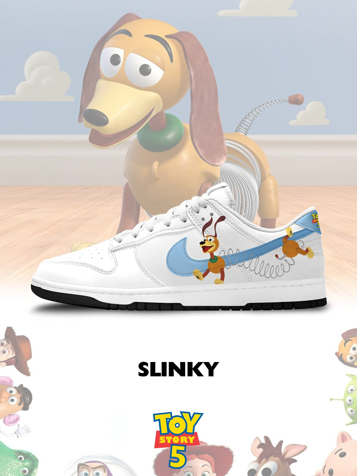 Slinky Dog V.1 Custom SB-Style Sneakers