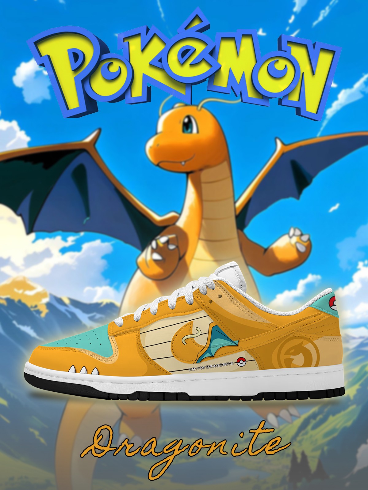 Dragonite V.1 Custom SB-Style Sneakers
