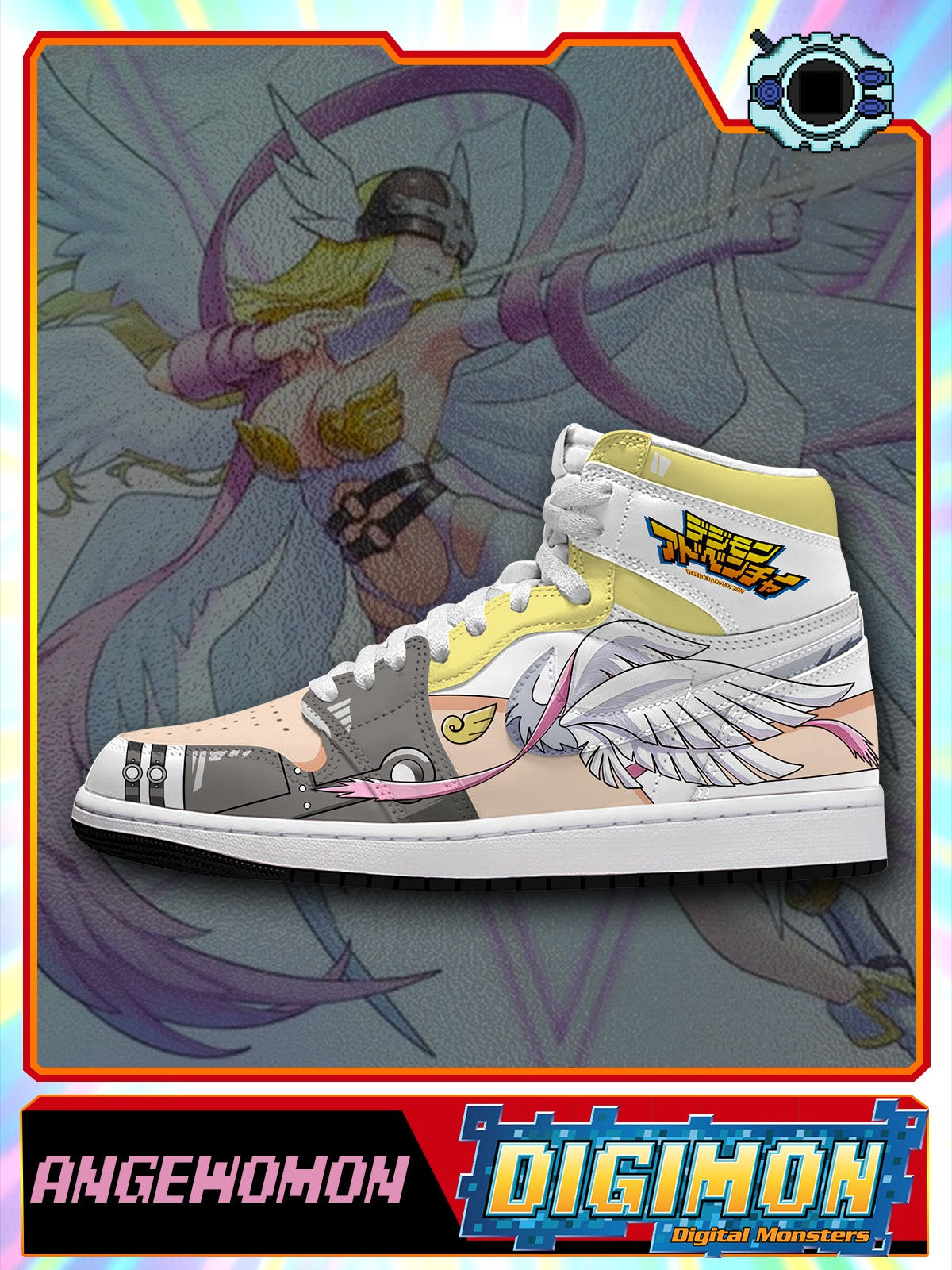Angewomon V.1 Custom High-Top Sneakers