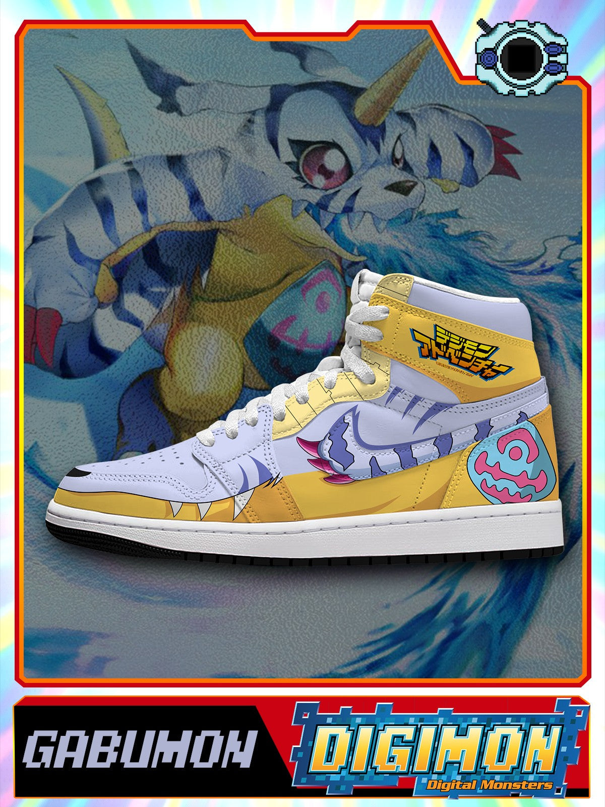 Gabumon V.1 Custom High-Top Sneakers
