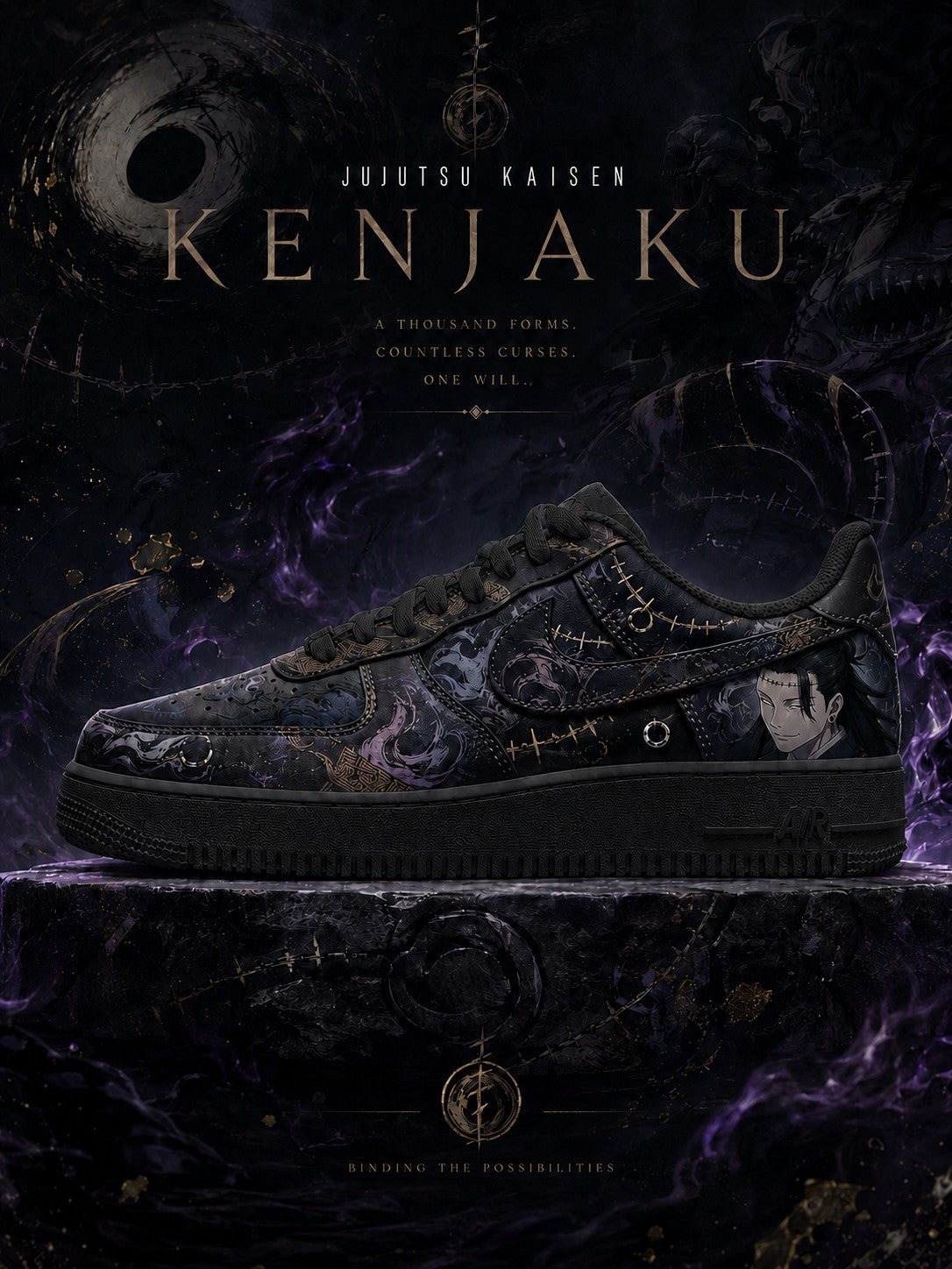 Kenjaku V.1 Custom Air-Style Sneakers