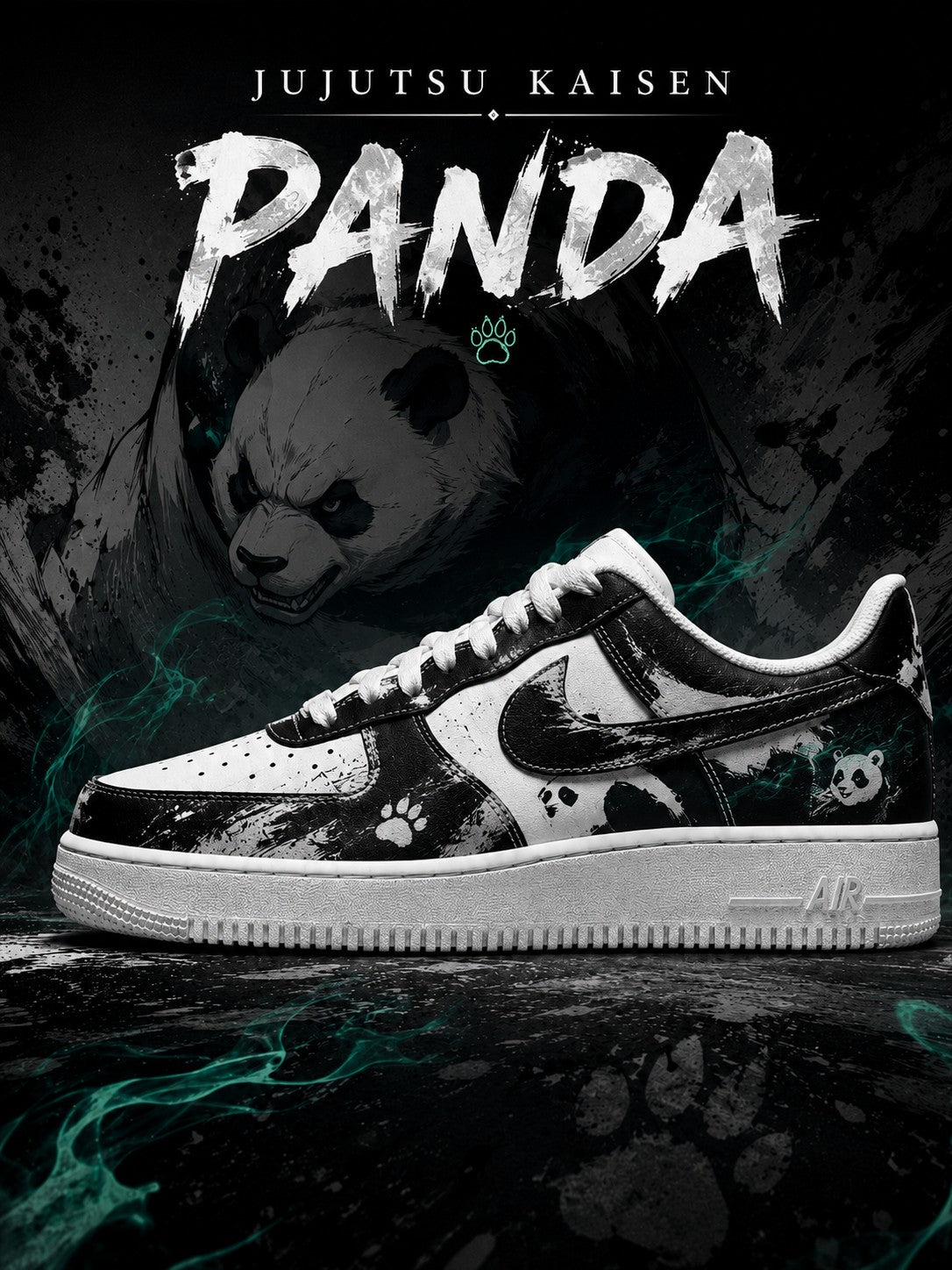 Panda V.1 Custom Air-Style Sneakers