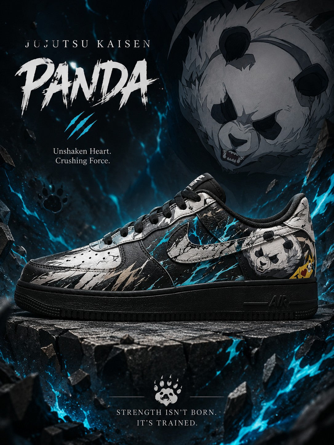 Panda V.2 Custom Air-Style Sneakers