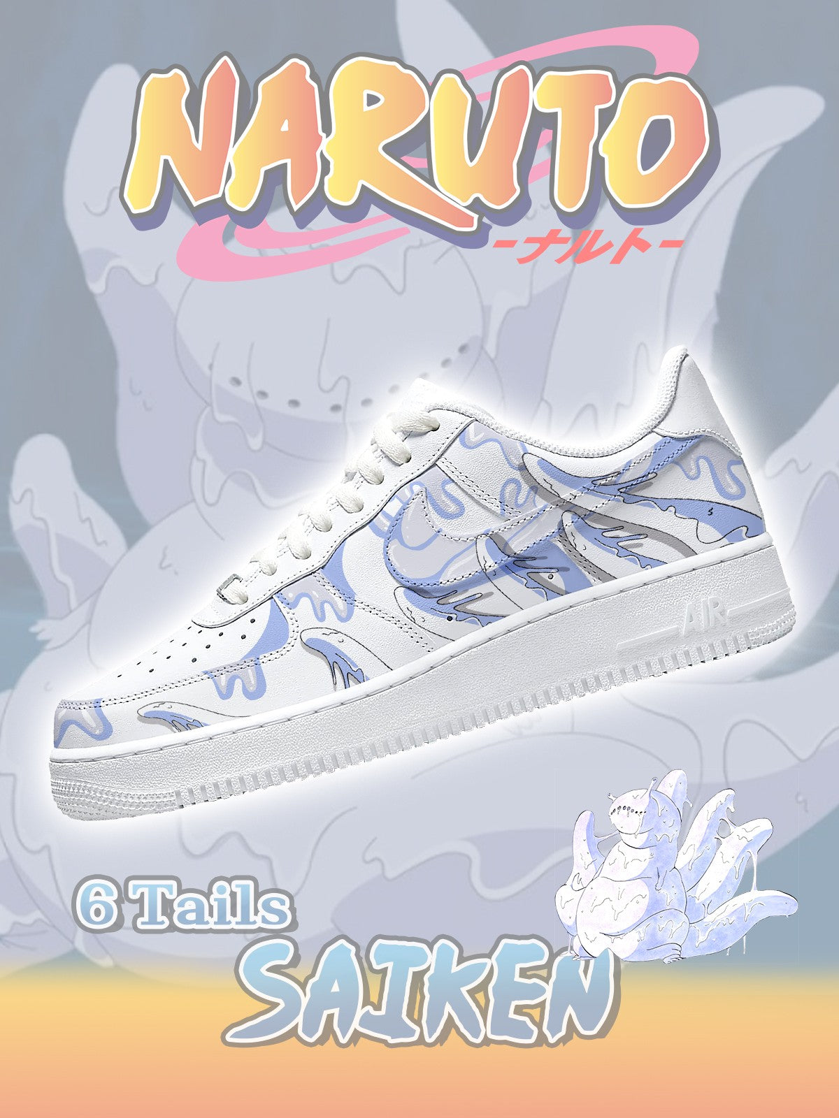 Six-Tails Saiken Custom Sneakers