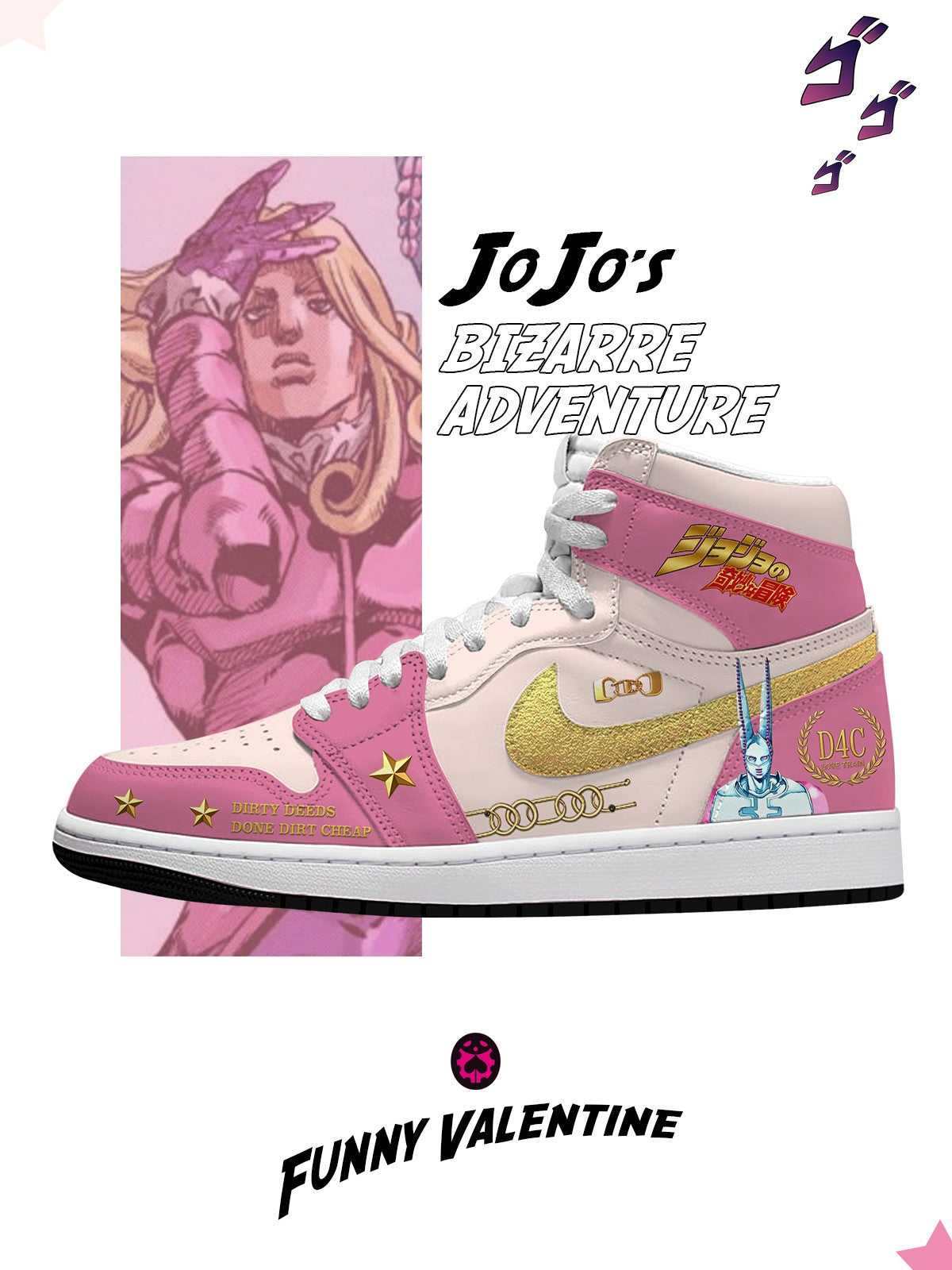 Funny Valentine V.1 Custom High-Top Sneakers