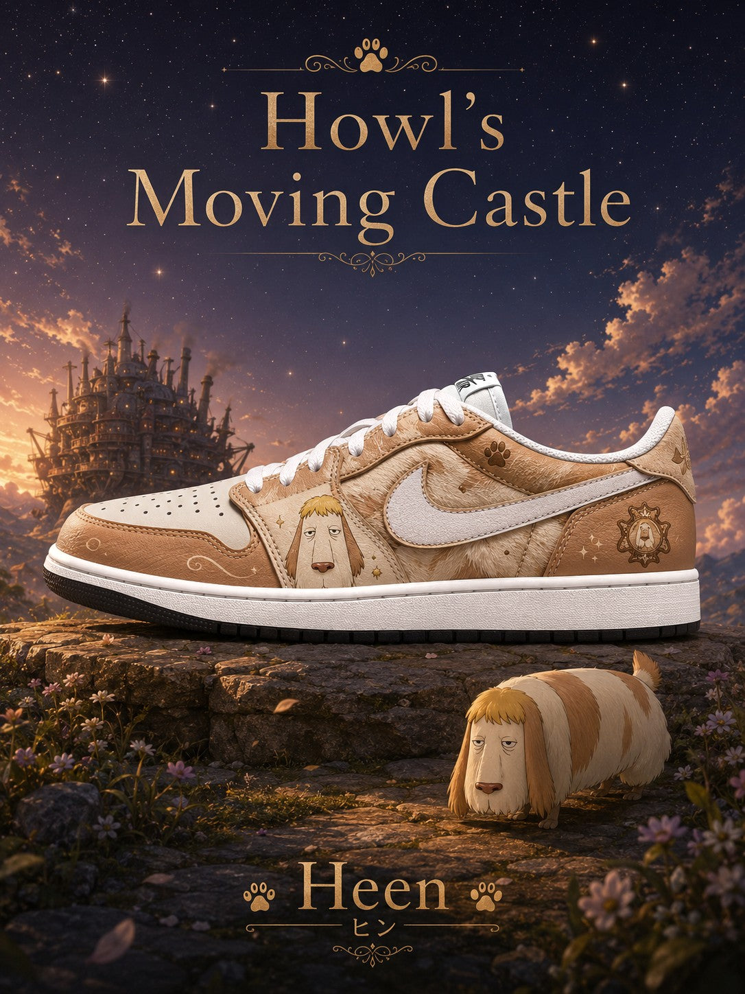 Heen V.1 Custom Low-Top Court Sneakers