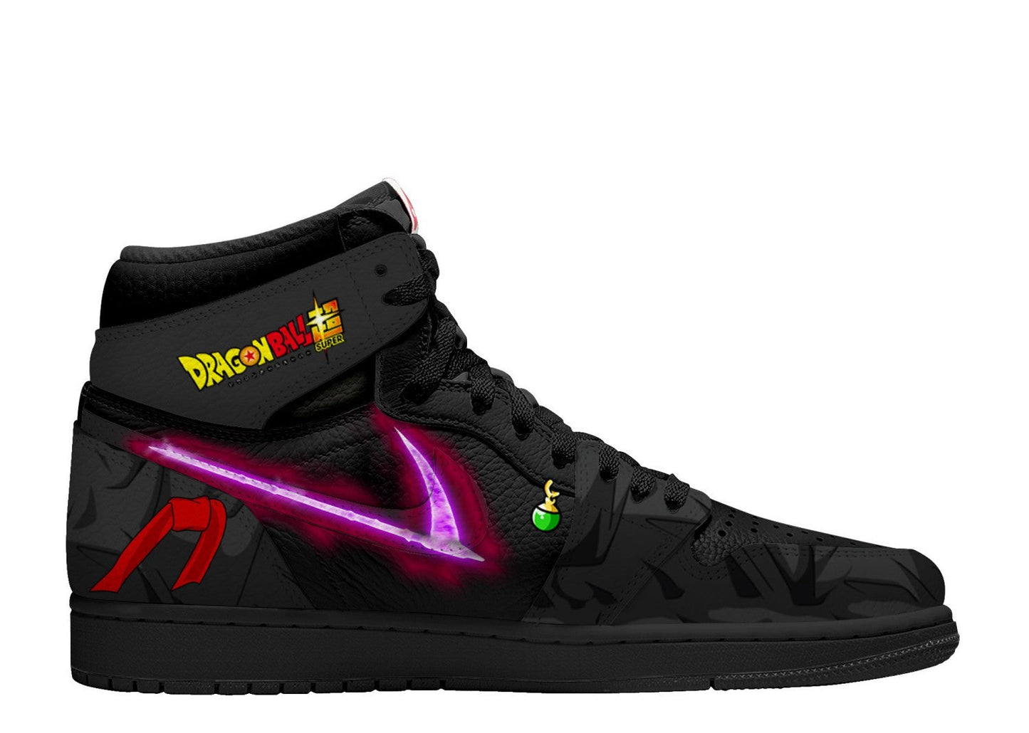Super Saiyan Rose V.1 Custom TS High Sneakers