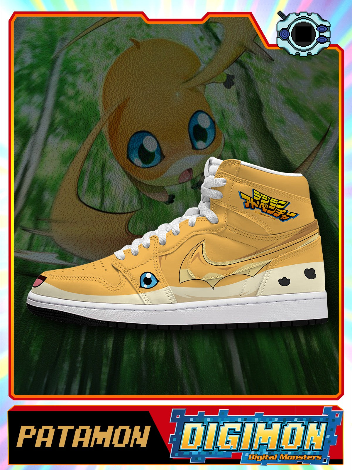 Patamon V.1 Custom High-Top Sneakers