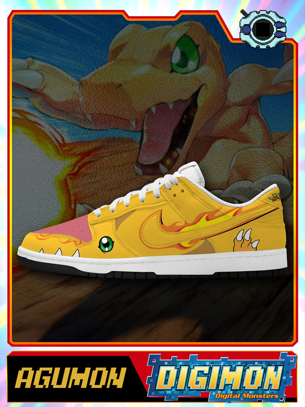 Agumon V.1 Custom SB-Style Sneakers