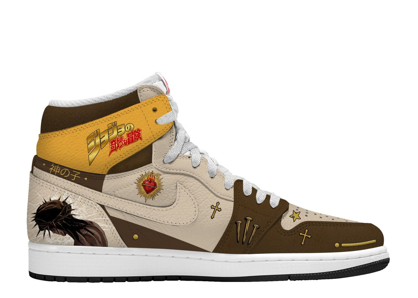Jesus Christ V.1 Custom TS High Sneakers