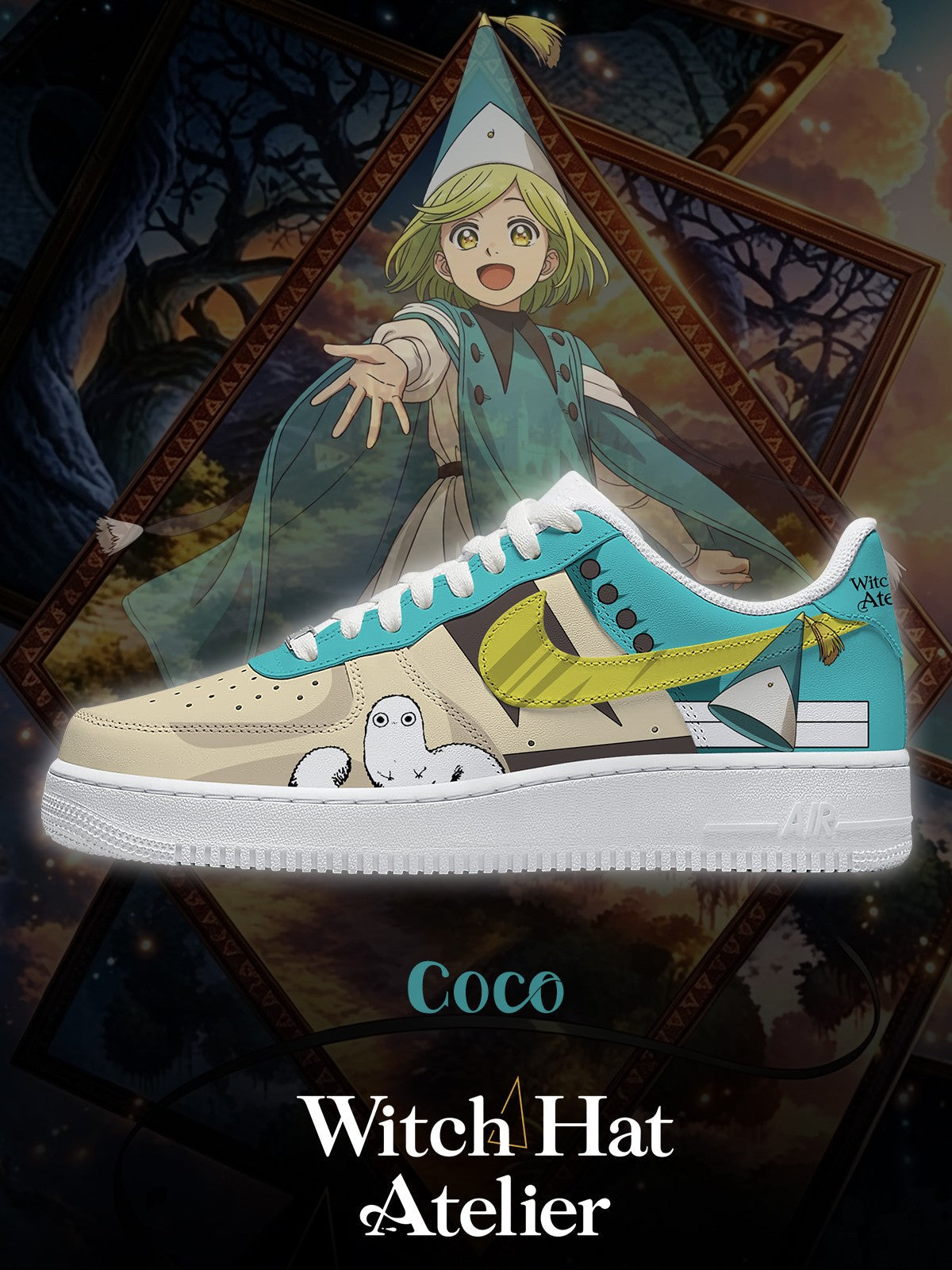 Coco V.1 Custom Air-Style Sneakers
