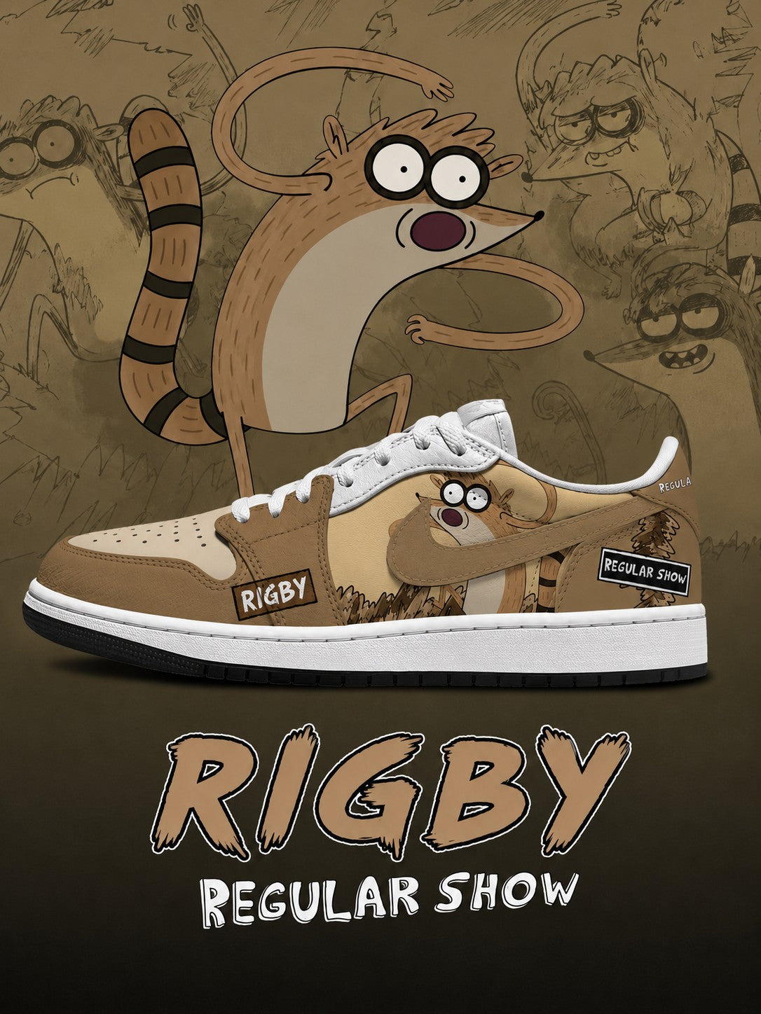 Rigby V.1 Custom Low-Top Court Sneakers