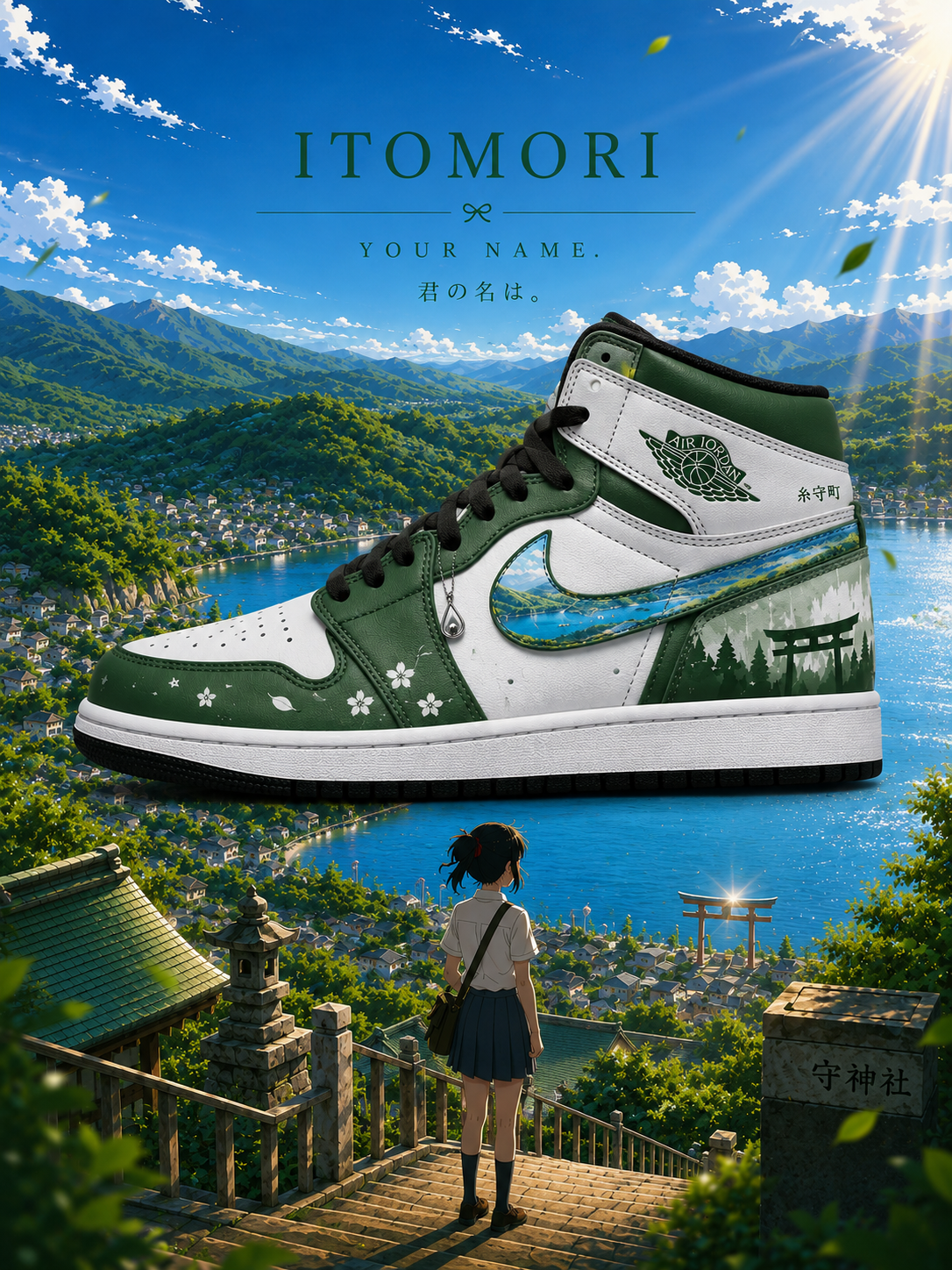 Itomori V.1 Custom High-Top Sneakers
