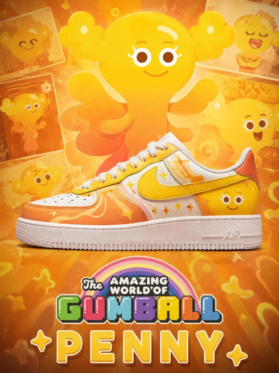 Penny Fitzgerald V.1 Custom Air-Style Sneakers