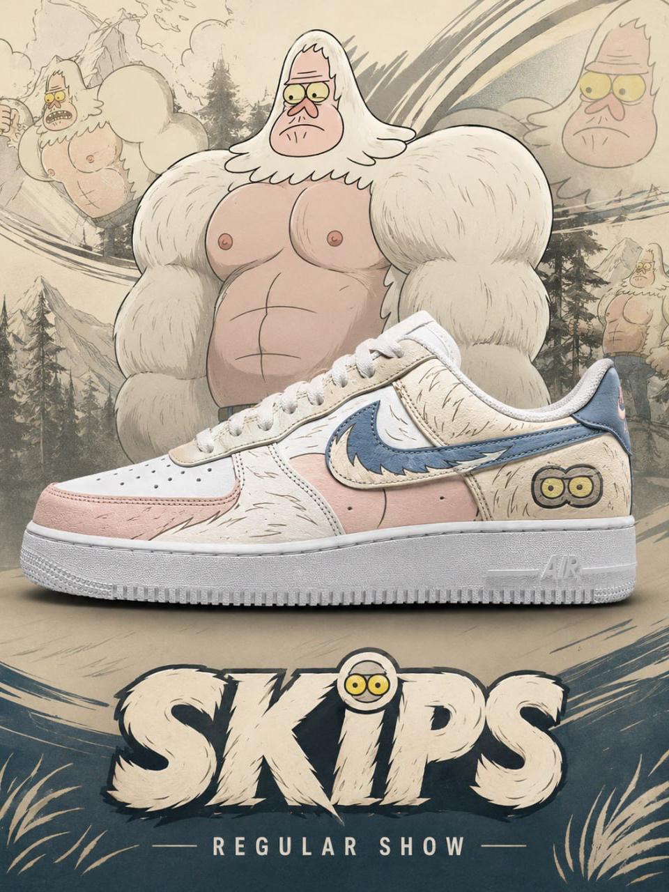 Skips V.2 Custom Air-Style Sneakers
