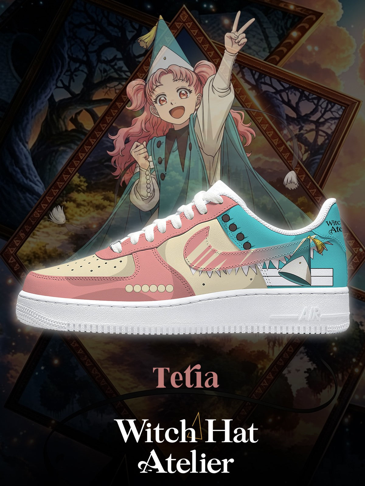 Tetia V.1 Custom Air-Style Sneakers
