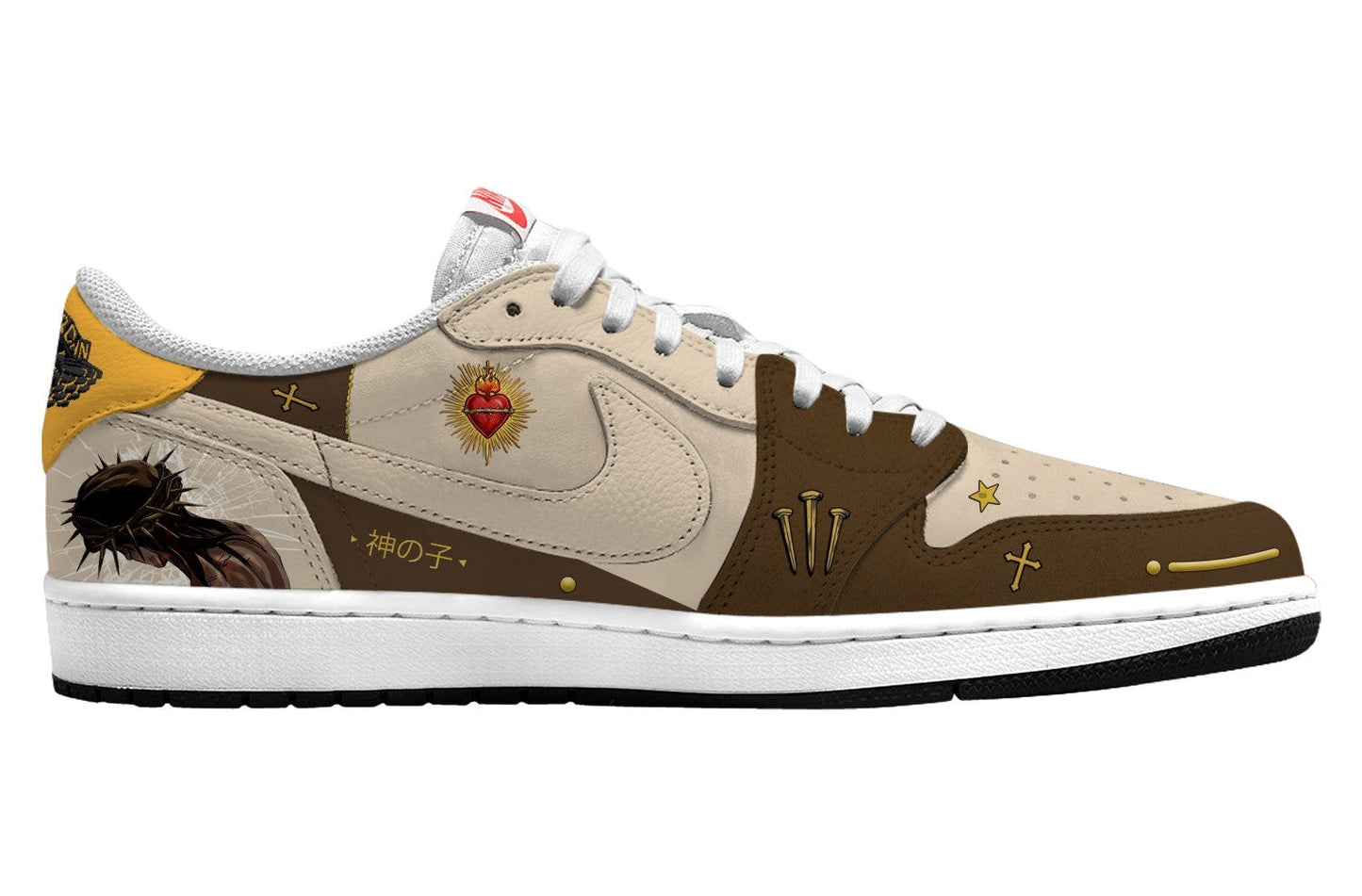 Jesus Christ V.1 Custom TS Low Sneakers