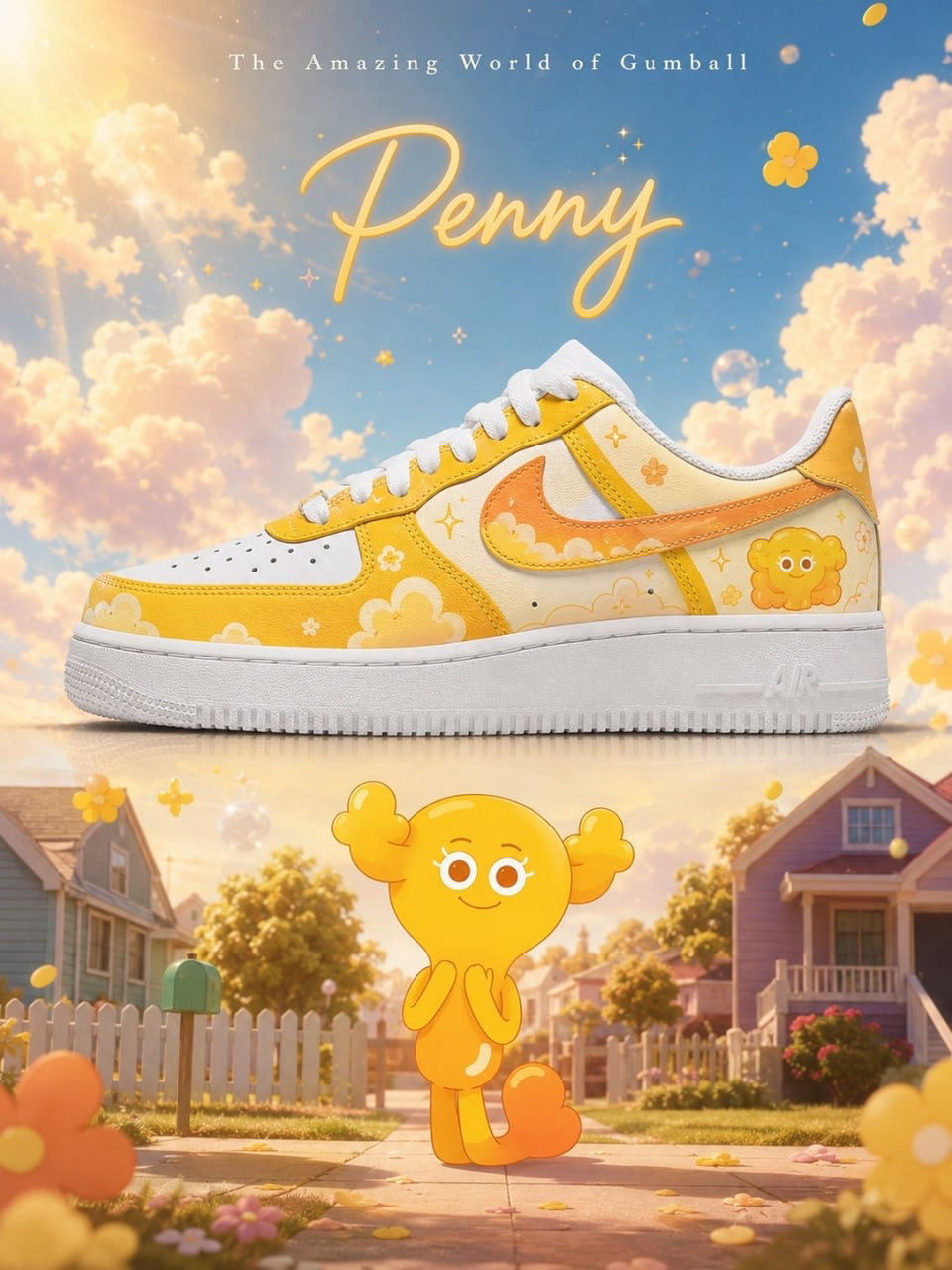 Penny Fitzgerald V.2 Custom Air-Style Sneakers