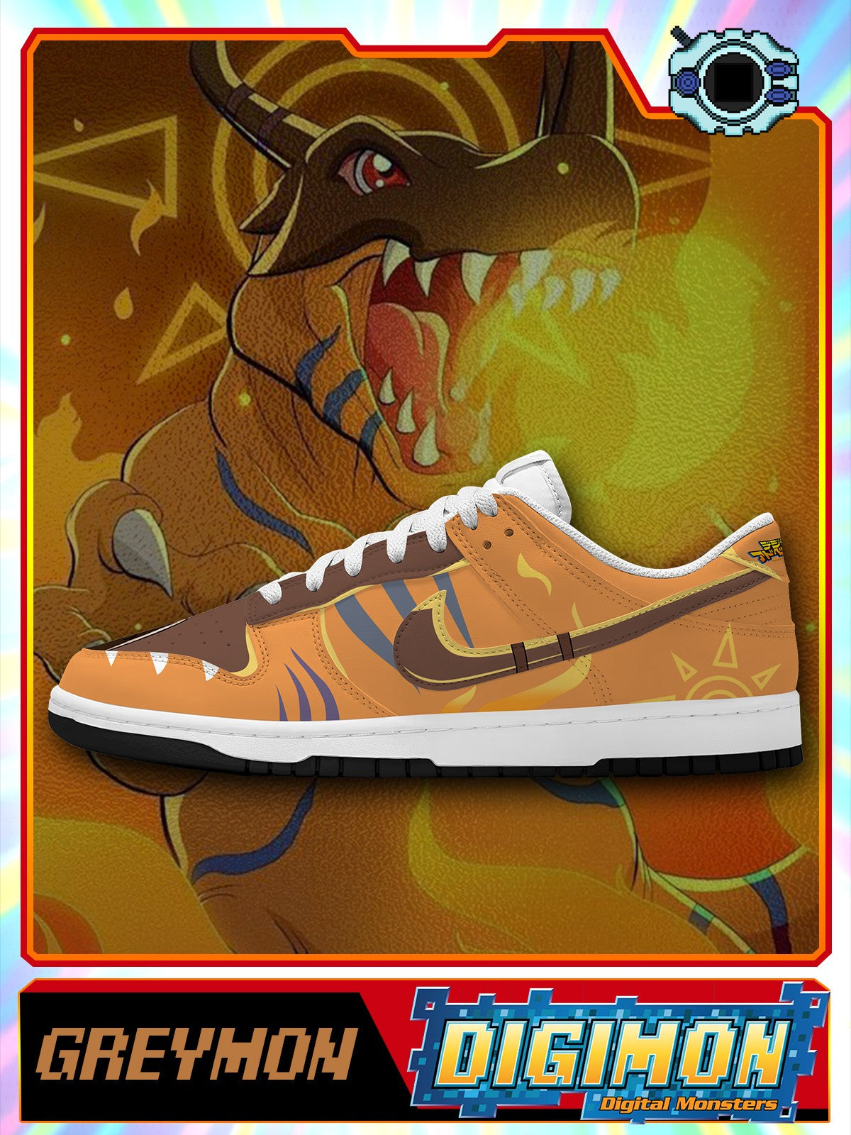 Greymon V.1 Custom SB-Style Sneakers