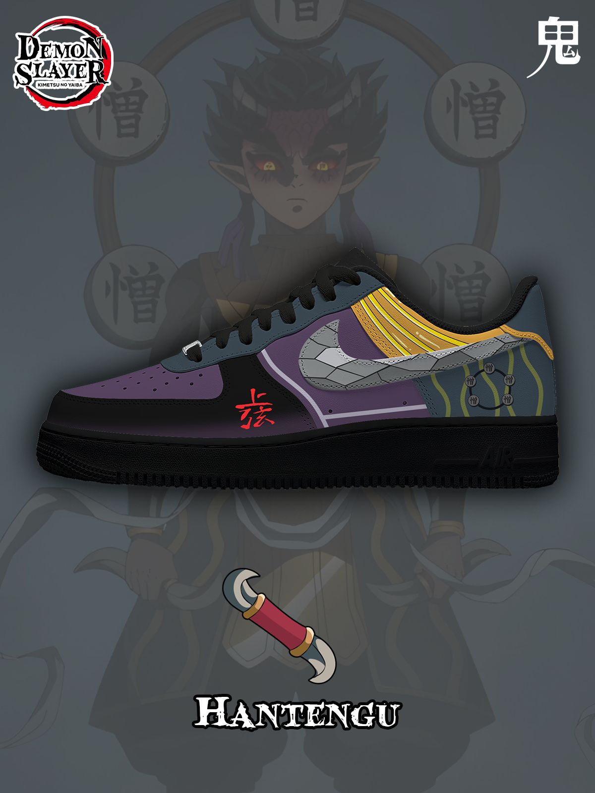 Hantengu Custom Sneakers