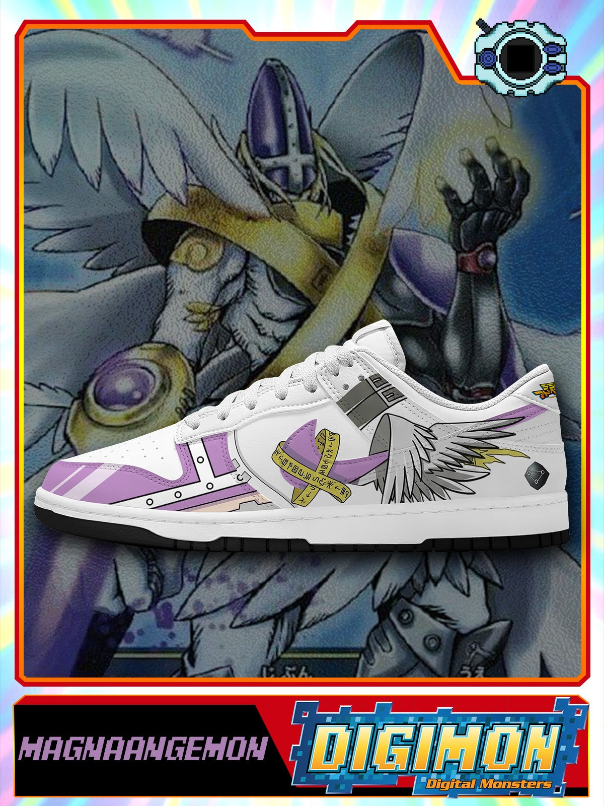 MagnaAngemon V.1 Custom SB-Style Sneakers