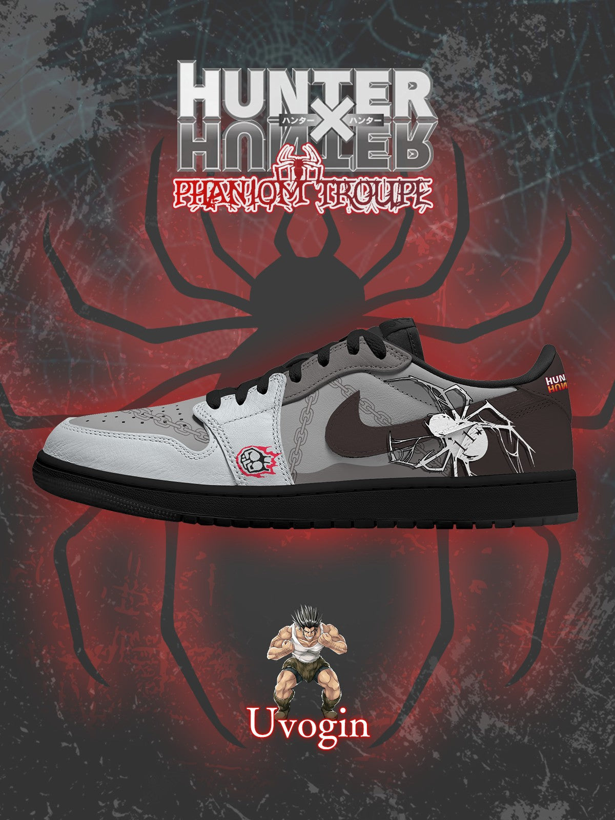 Uvogin V.1 Custom Low-Top Court Sneakers