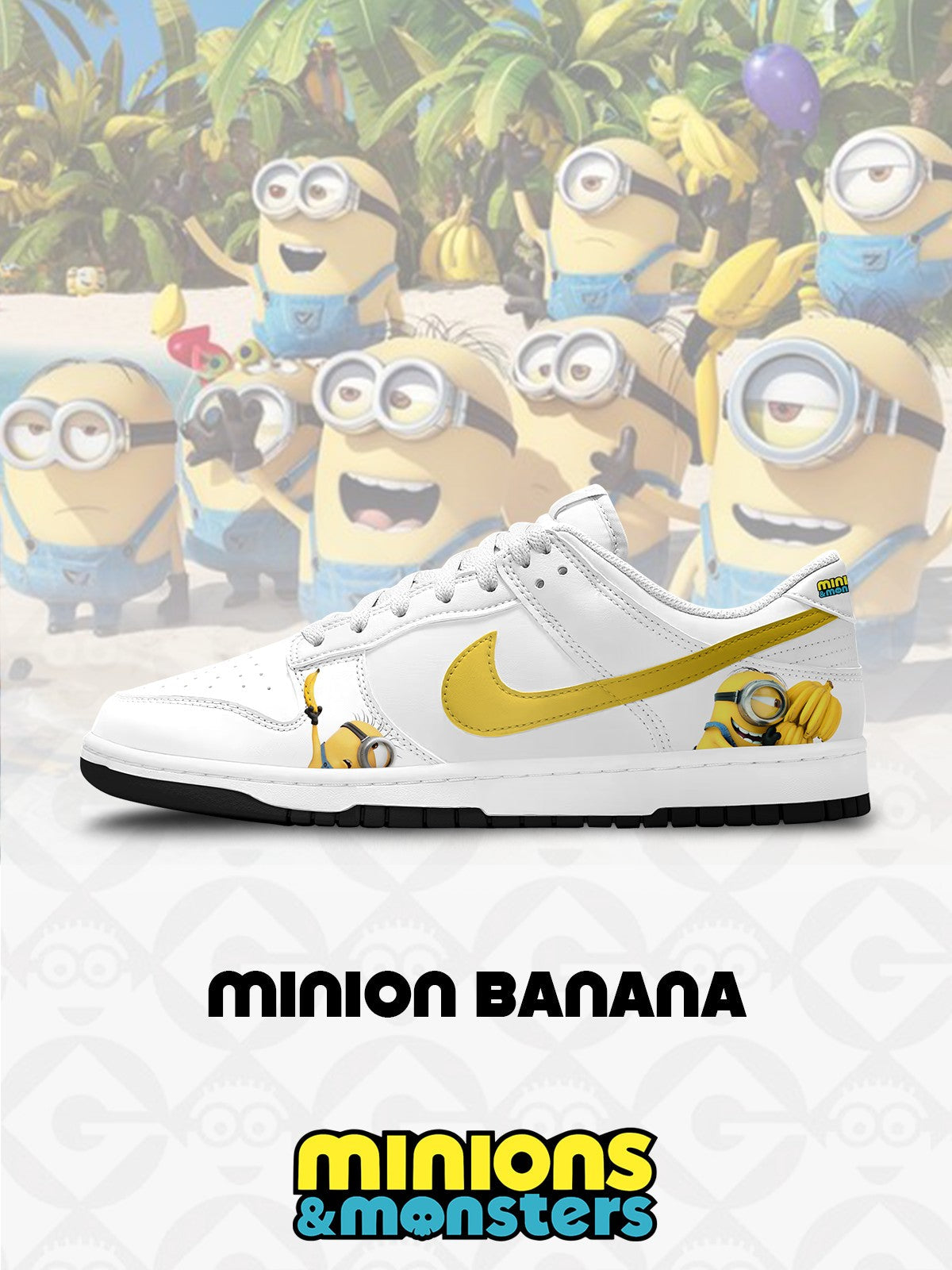 Minions Banana V.1 Custom SB-Style Sneakers