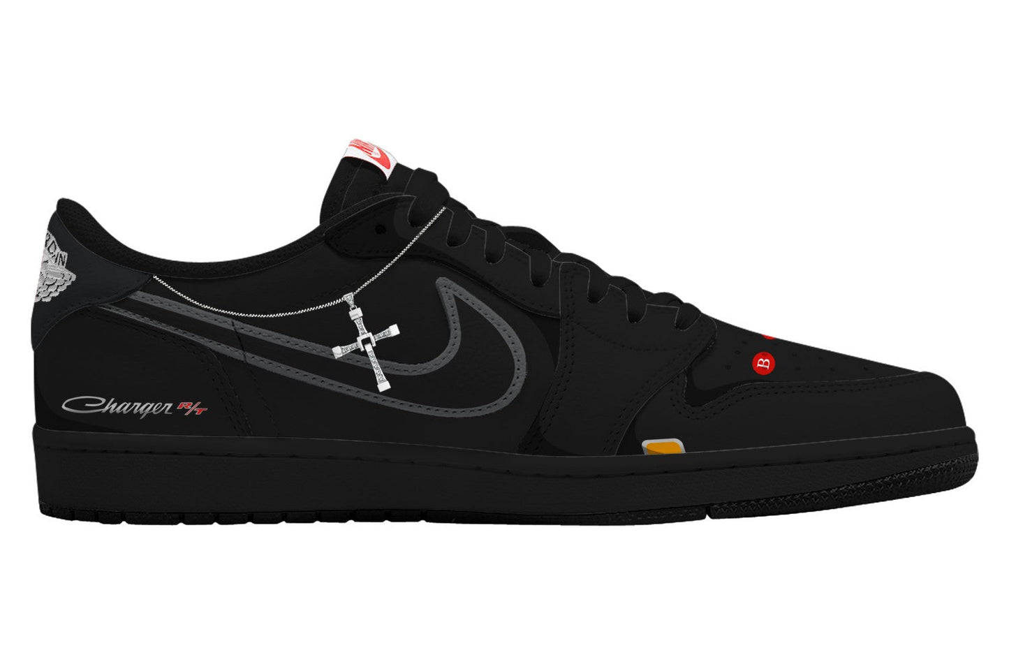 Dominic Toretto Charger RT V.1 Custom TS Low Sneakers
