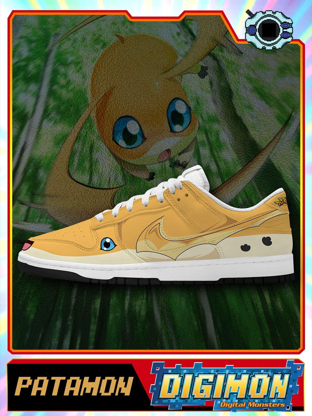 Patamon V.1 Custom SB-Style Sneakers