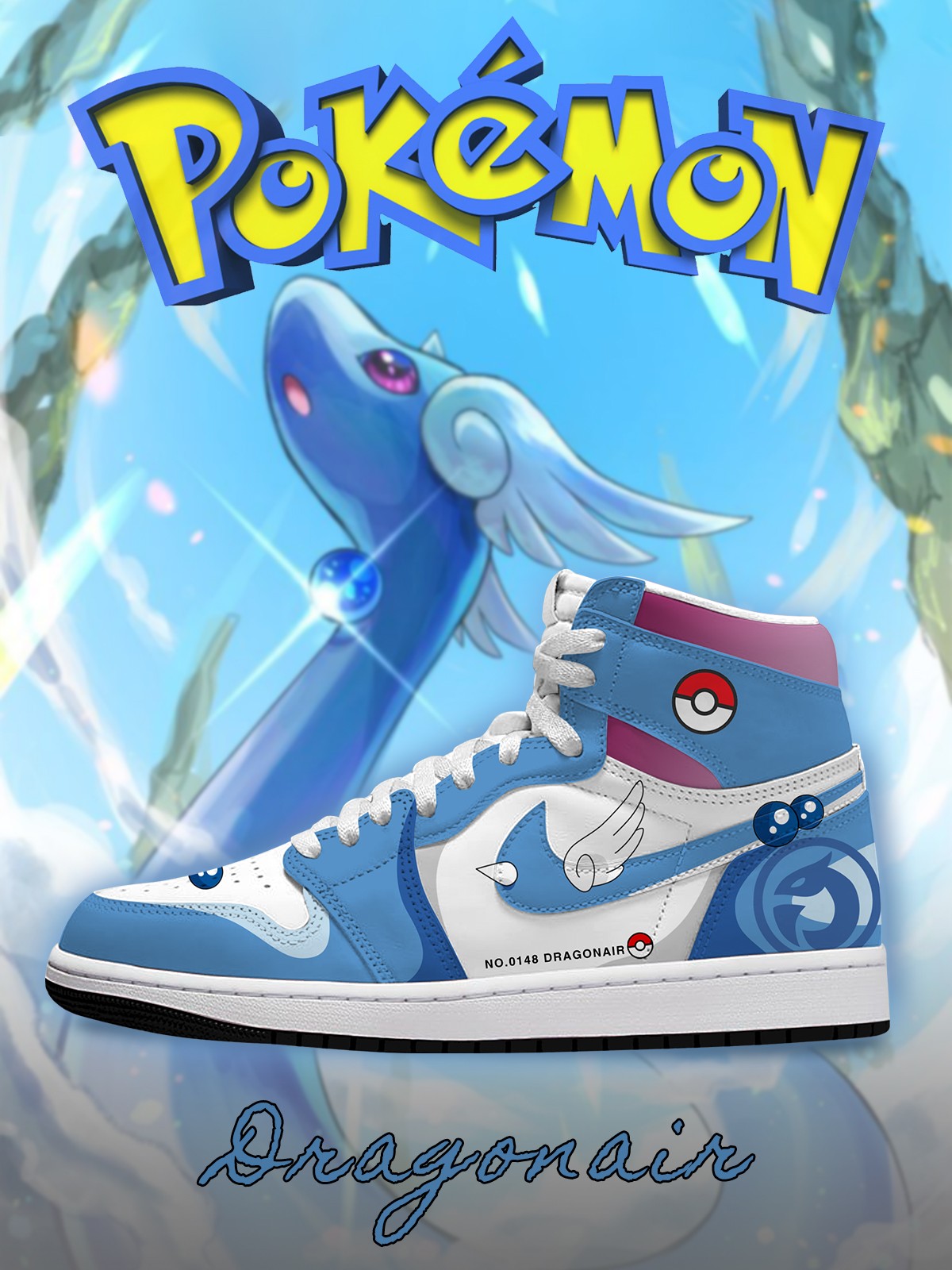 Dragonair V.1 Custom High-Top Sneakers