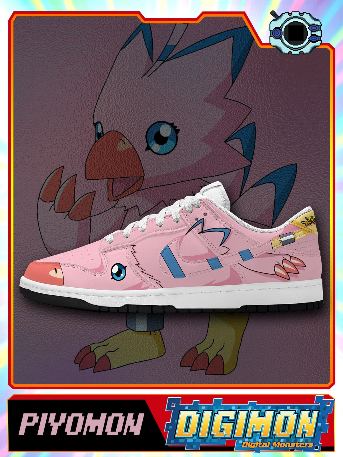Piyomon V.1 Custom SB-Style Sneakers