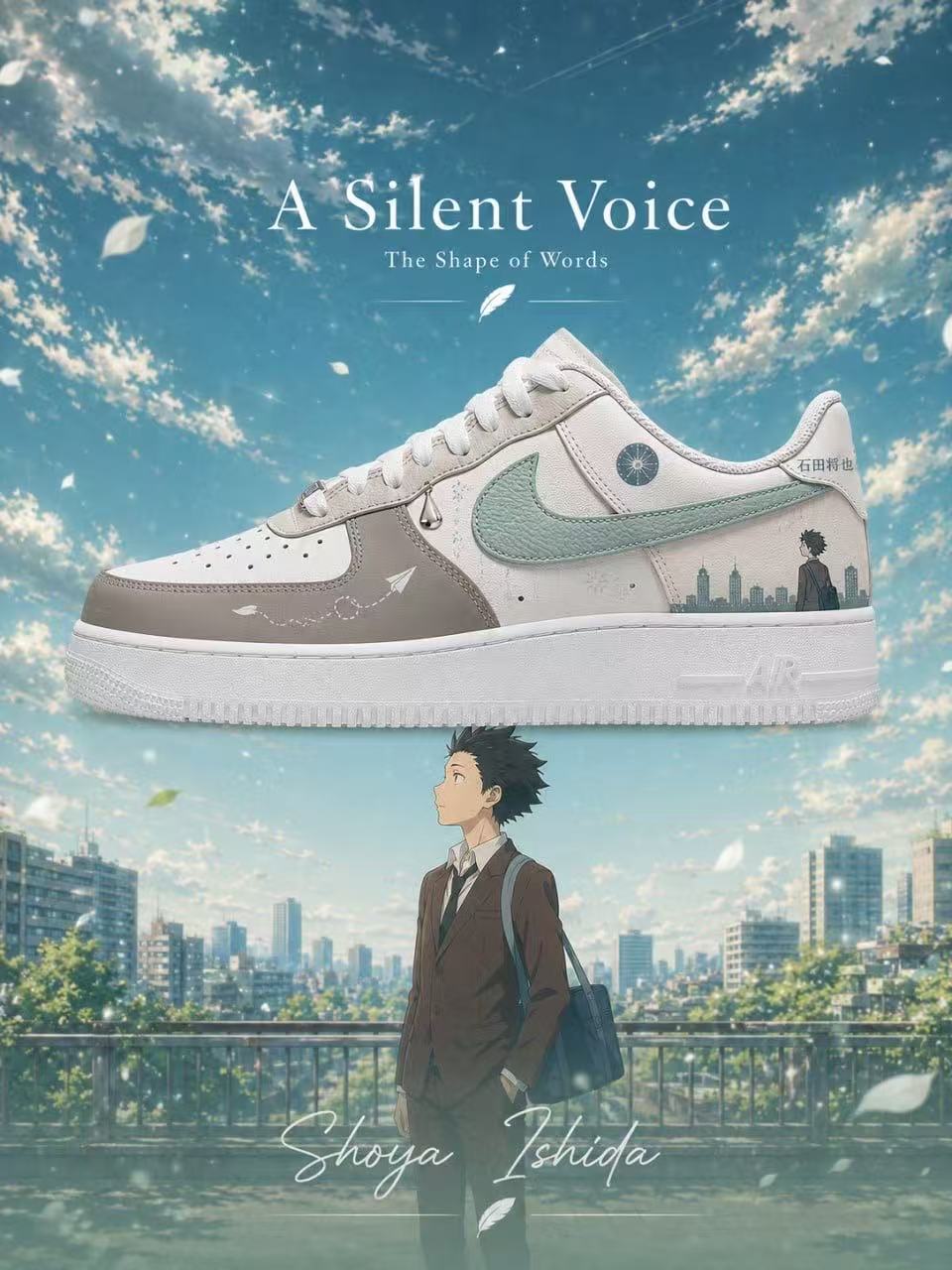 Shoya Ishida V.1 Custom Air-Style Sneakers
