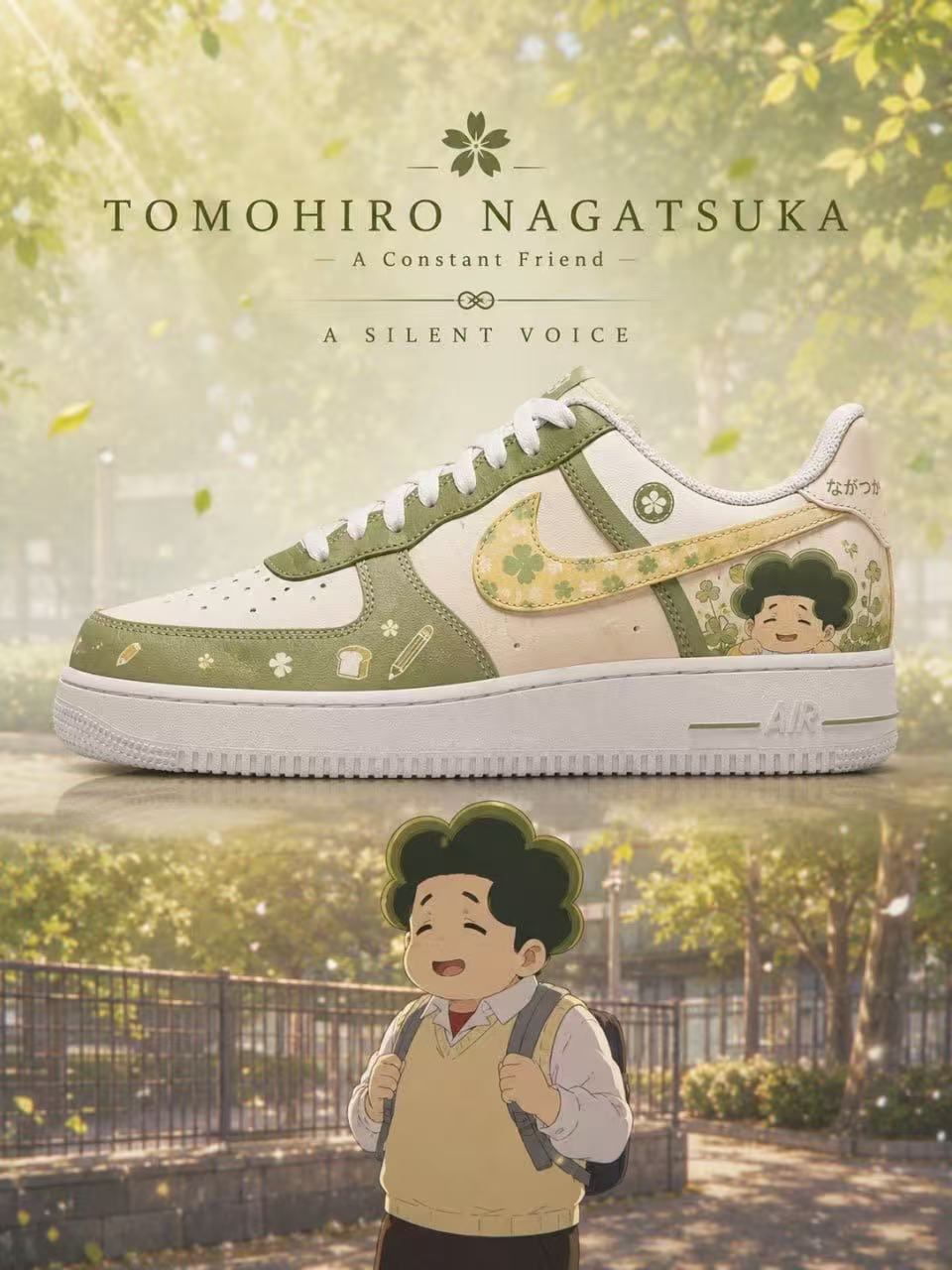 Tomohiro Nagatsuka V.2 Custom Air-Style Sneakers