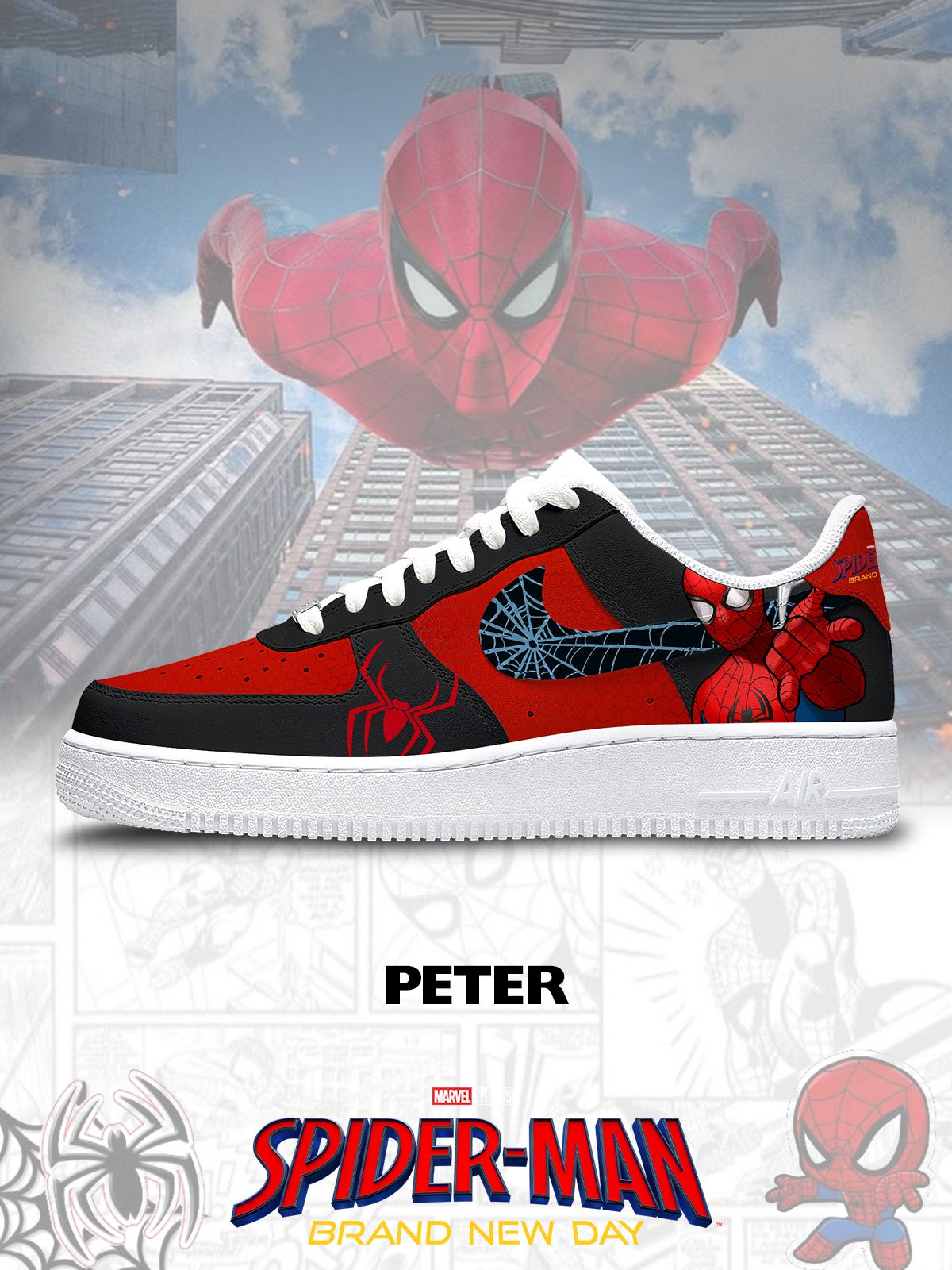 Peter V.5 Custom Air-Style Sneakers