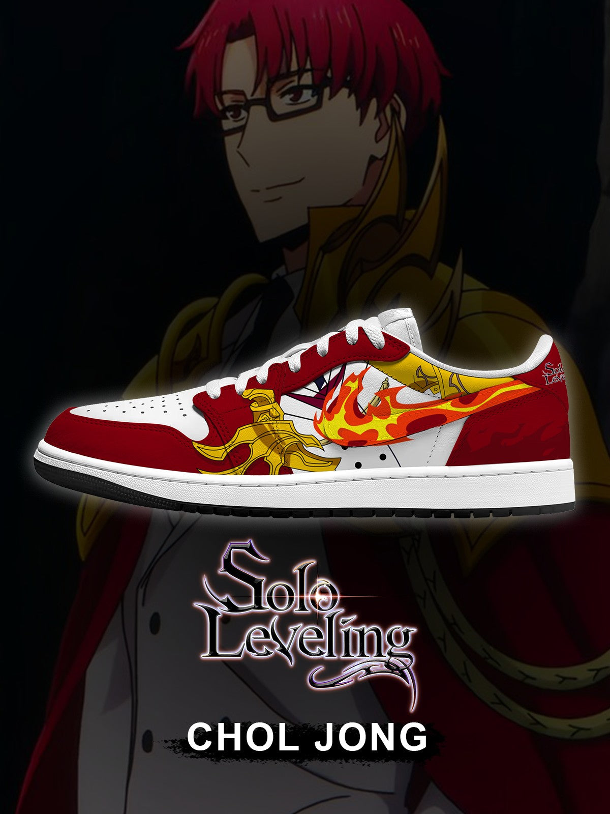Chol Jong V.1 Custom Low-Top Court Sneakers