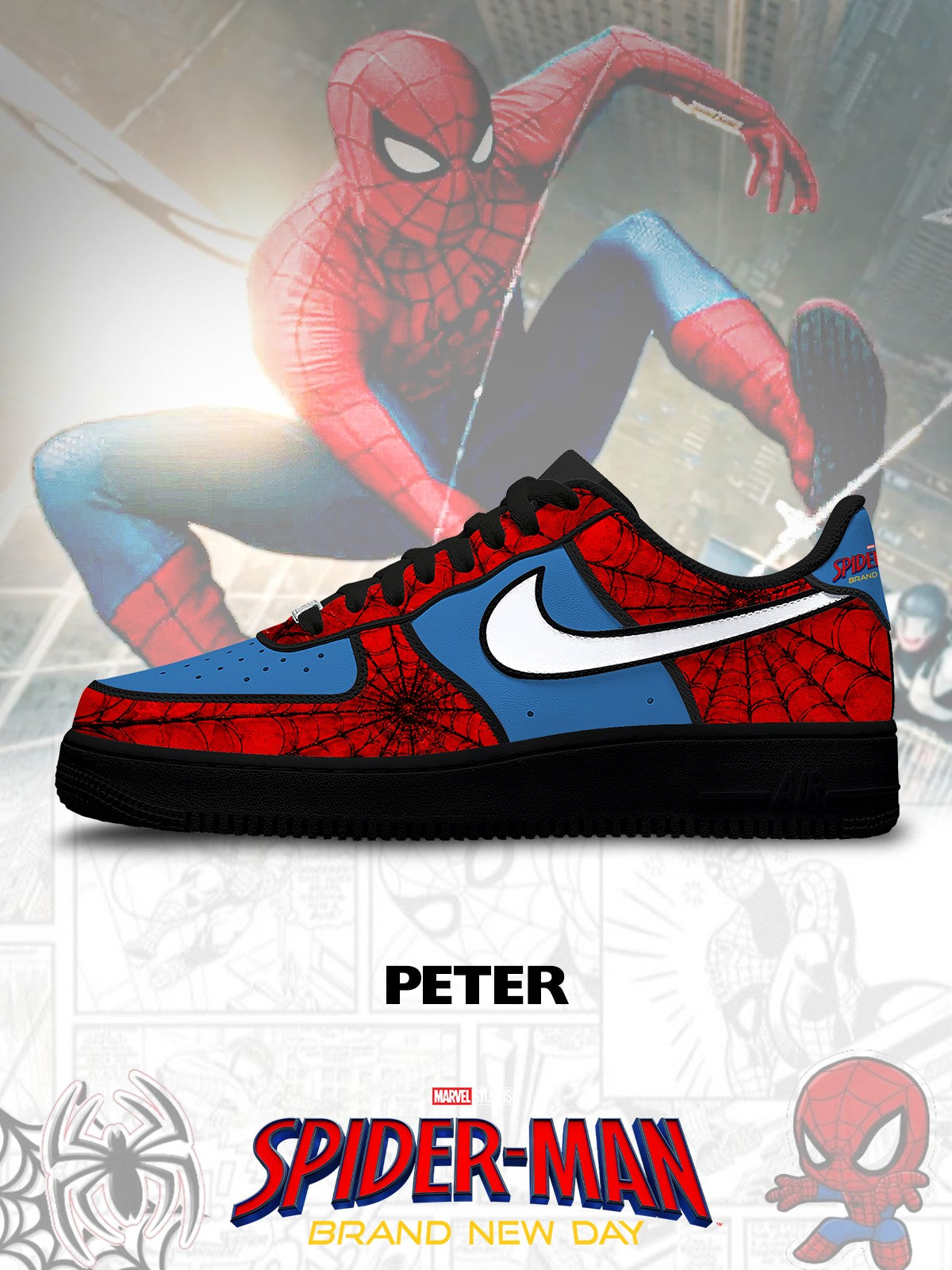 Peter V.6 Custom Air-Style Sneakers