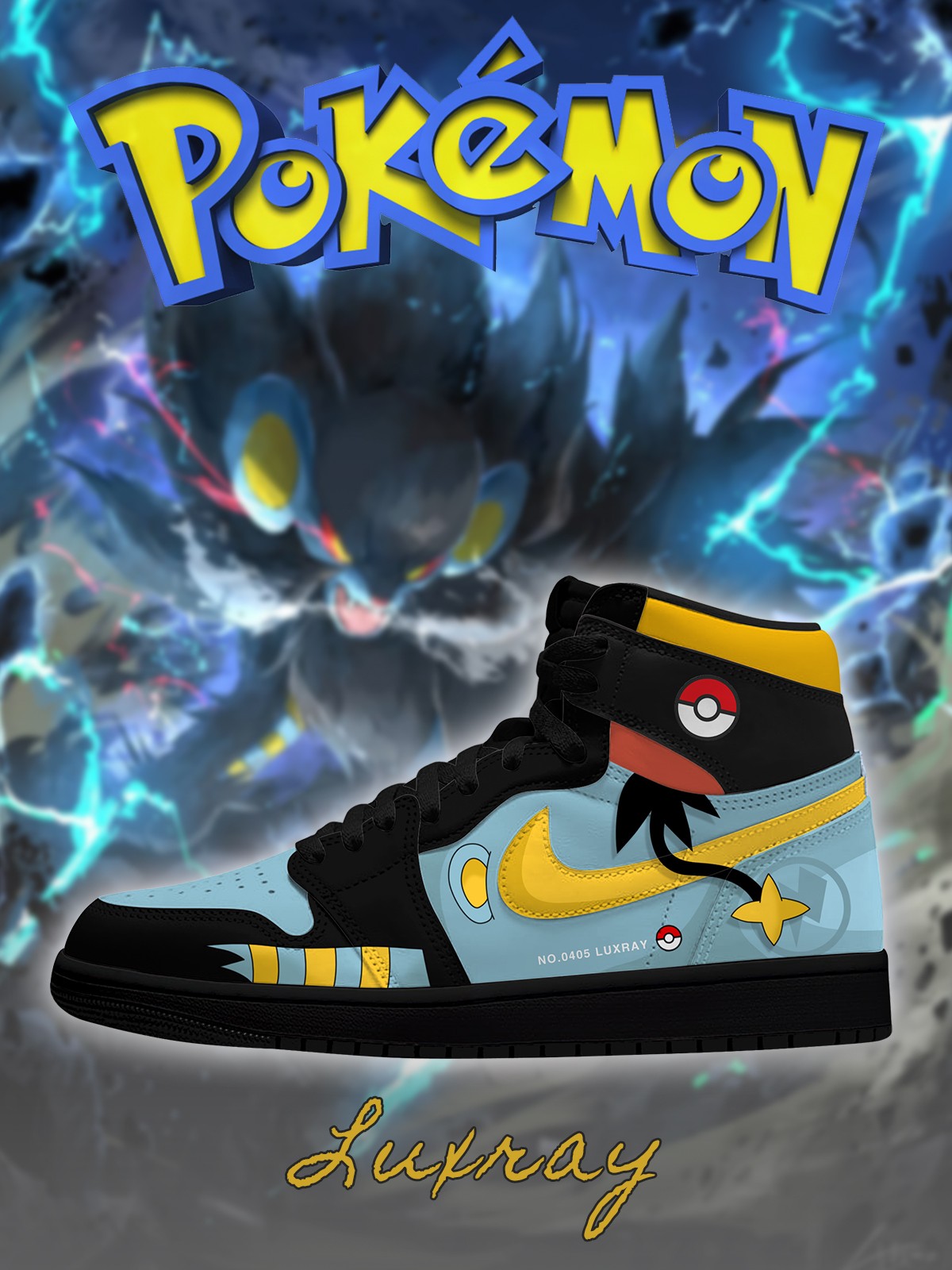 Luxray V.1 Custom High-Top Sneakers